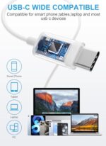 USB C Headphones for iPhone 17 16 15, Wired Earbuds with Mic & Remote Control - Image 2