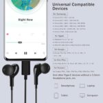 USB C Headphones for Samsung Galaxy S26 S25 S24 Ultra iPhone 17 Air 16 Pro 17 - Image 2