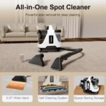 Carpet & Upholstery Cleaner Machine: Portable 16Kpa Suction - Image 2