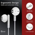 Kimwood Wired Earbuds with Microphone, Wired Earphones in Ear Headphones HiFi - Image 2