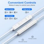 USB C Wired Earbuds Ear Buds for iPhone 17 16 Pro Max 16e 16 Plus 16Pro 15 Pro - Image 2