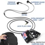 LUDOS FEROX Wired Earbuds in-Ear Headphones, 5 Year Warranty - Image 2