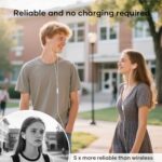 LWZCAM Wired Earbuds with Microphone 5 Pack for School Kids Classroom - Image 2