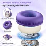 INFURTURE USB C Headphone for Kids & Adults Over-Ear Headphone with HD Mic - Image 3