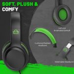 UKELALA Wired Headphones with Type C Cable for Boys Girls Kids Youth - Image 2