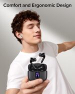 TAGRY Bluetooth Headphones True Wireless Earbuds 60H Playback LED Power Display - Image 2