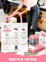 Portable Carpet & Upholstery Cleaner Machine for Pet Stains - Image 2