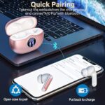 Wireless Earbuds, Bluetooth 5.3 Headphones HiFi Stereo 50H Playback LED Digital - Image 2
