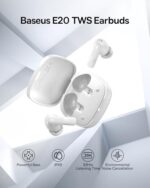 Baseus E20 True Wireless Earbuds, 12mm Drivers with Powerful Bass - Image 2