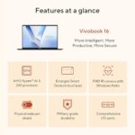 ASUS Vivobook 16 Laptop, Copilot+ PC, 16” WUXGA 60Hz Display - Image 3