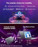Lenovo 16" Premium Laptop, Intel 8-Core i5-13420H, 16GB DDR5 512GB SSD - Image 3