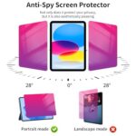 Juvraixo Privacy Screen Protector for iPad A16 11th / 10th Gen (B0CTHHCNF2) - Image 3