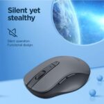 Lenovo WL310 Bluetooth Silent Mouse, Ergonomic, Adjustable DPI, Silent Clicks - Image 2