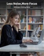 WL300 Bluetooth Mouse Silent Wireless Mice, Quiet Click - Image 3