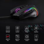 Redragon M612 Wired RGB Optical Gaming Mouse 8000 DPI Remapping Keys - Image 3