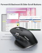 TECKNET Wireless Mouse, Bluetooth Mouse (BT5.3/5.0 & 2.4G) Rechargeable - Image 3