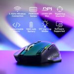 Redragon M810 Pro Wireless Gaming Mouse, 10000 DPI Wired/Wireless Gamer Mouse - Image 3