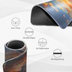 JIKIOU Mouse Pad with Stitched Edge, Portable Size-10.2x8.3in Sunset - Image 3