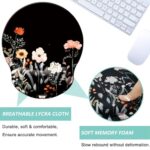 Mouse Pad with Wrist Support, Ergonomic Mouse Pad with Memory Foam Wrist Rest - Image 3