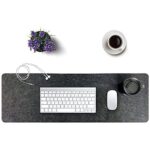 Felt Desk Mat | Computer Mat for Desk(36x12Inches) | Large Felt Mouse Pad and - Image 3