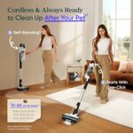 Levoit Cordless Vacuum Cleaner, Anti-Tangle for Pet Hair, Up to 50 Minutes - Image 3