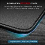 MROCO Essential Office & Gaming Mouse Pad, 30% Larger, 8.5” x 11” in, Black - Image 3