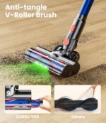 KARDV Cordless Vacuum Cleaner, 500W/40Kpa Vacuum Cleaners for Home - Image 3