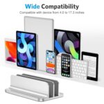OMOTON Vertical Laptop Stand [Updated Double Version] - Image 4