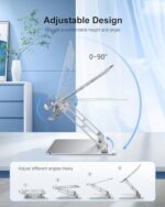 JOIOT Ergonomic Laptop Stand,Adjustable Riser for 10-17.3” Computer - Image 3