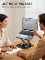tounee Laptop Stand for Desk, Adjustable Computer Stand Holder with 360° - Image 3