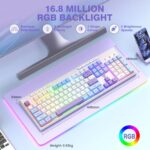 RisoPhy Wireless Gaming Keyboard, Tri-Mode BT5.0/2.4GHz/USB-C - Image 2