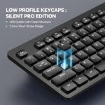 TECKNET Wired Keyboard, Silent Typing, Full-Size Layout, No Backlit - Image 3