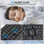 EDJO Wireless Keyboard, 2.4G Full-Sized Cordless USB Silent Computer Keyboard - Image 3