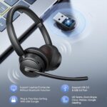 Mopchnic Wireless Headset with Noise Cancelling Microphone - Image 3