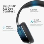 H300 Wireless Headphones with Microphone, Over Ear Bluetooth Headsets with USB - Image 3