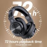 OneOdio A70 Bluetooth Over Ear Headphones, Wireless Headphones with 72H Playtime - Image 3