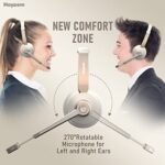 Bluetooth Headset, Wireless Headphones with Microphone Noise Canceling & USB - Image 3