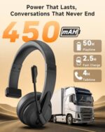 AOC Wireless Headset with Microphone for Work - Image 3