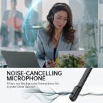EKSA H8 USB Headset with Microphone for Work - Image 3
