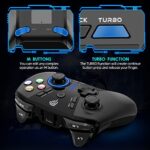 EasySMX 2.4G Wireless Controller for PC,Steam Deck,PS3,Android TV,Black. - Image 3