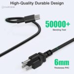 65W USB C Laptop Charger Compatible with Lenovo ThinkPad T480 T490 T580 X1 - Image 3