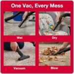 Koblenz WD-2L Wet Dry Vacuum Cleaner, Home Car Garage Workshop, 2.0 PHP - Image 3