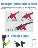 45W Laptop Charger Compatible with HP 741727-001 721092-001 Pavilion Stream - Image 4