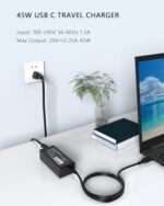 45W USB-C Charger Compatible with HP Chromebook and More Laptop - Image 3