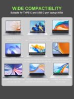 65W USB-C Charger Compatible with Lenovo Thinkpad, Yoga, Ideapad, Chromebook - Image 3