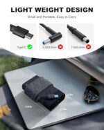 65W USB C Laptop Charger fits for HP Envy x360, EliteBook 840, Spectre x360 - Image 3