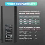 130W USB Type C Laptop Charger Compatible with Dell XPS 15 17 9500 9510 9520 - Image 3