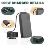 100W USB C Laptop Charger Universal Compatible with Lenovo Thinkpad Yoga - Image 3