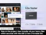SAMSUNG T7 Portable SSD, 1TB External Solid State Drive, Speeds Up to 1,050MB/s - Image 3