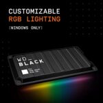 Western Digital 1TB P40 Game Drive SSD - Up to 2,000MB/s, RGB Lighting - Image 3